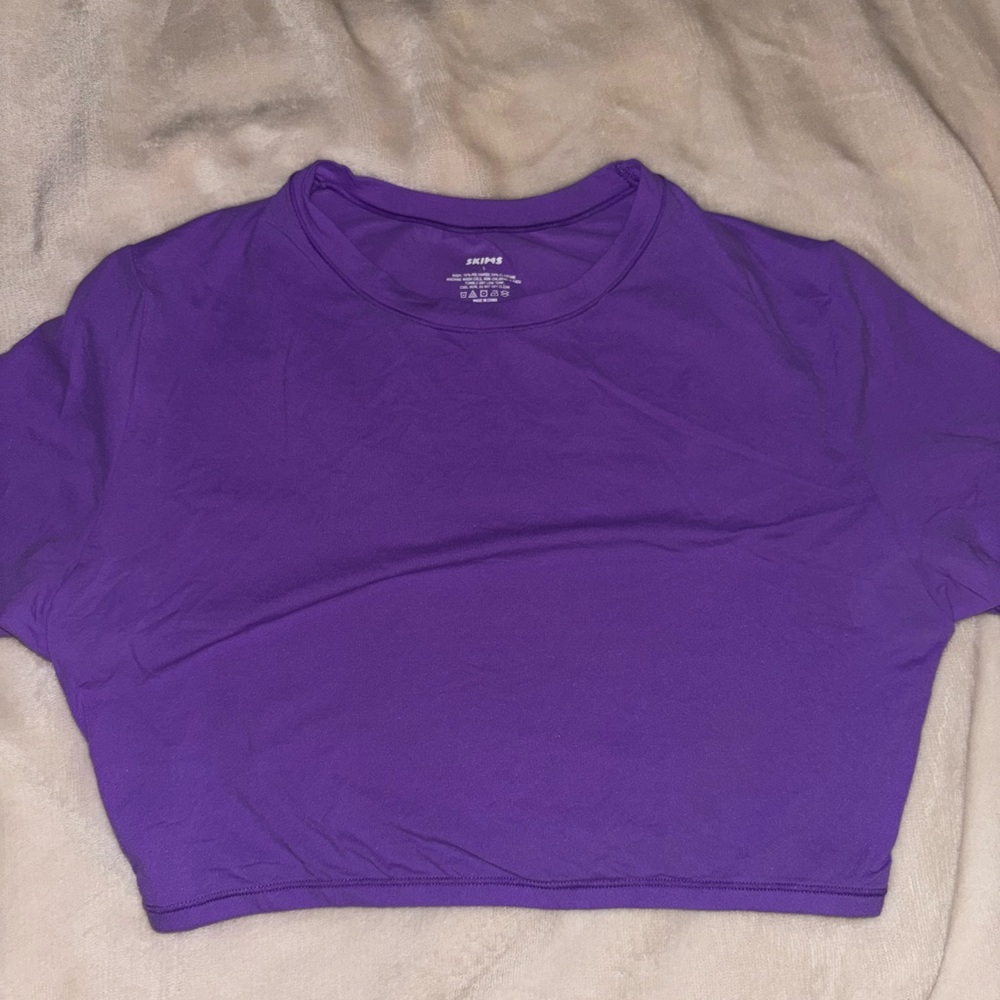 SKIMS Fits Everybody Crop Tee